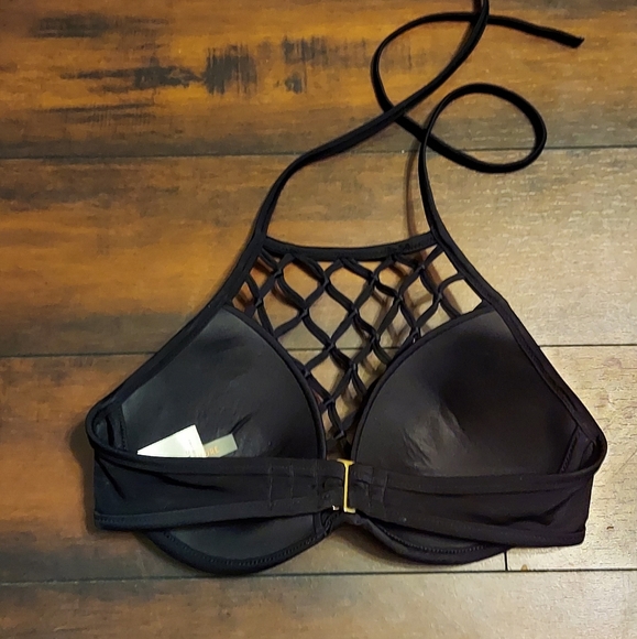 Shade & Shore Sexy Black Bikini Top - Picture 3 of 5